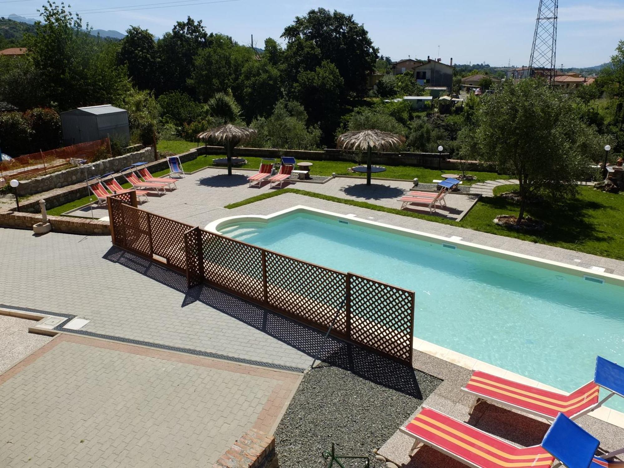 La Fonda Casa Vacanze-Appartamenti Con Piscina ซานโต สเตฟาโน ดิ มากรา ภายนอก รูปภาพ